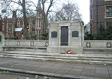 War memorial within Lincoln's Inn - geograph.org.uk - 1651723.jpg