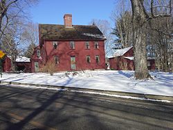 Waterman-Winsor Farm House in Greenville RI in the town of Smithfield Rhode Island USA.jpg