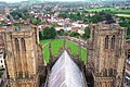 Wells Katedrali kulesinden panorama