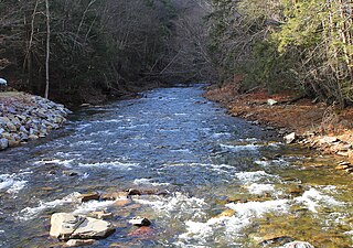 West Branch Fishing Creek tributary of Fishing Creek in Columbia and Sullivan Counties, Pennsylvania