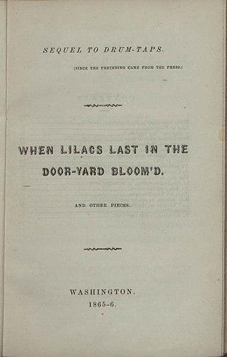 <i>Sequel to Drum-Taps</i> Book by Walt Whitman