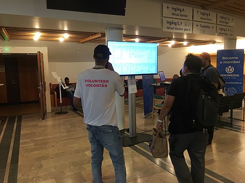 Wikimania 2019 in Stockholm