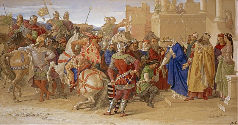 File:William Dyce - Piety- The Knights of the Round Table about to Depart in Quest of the Holy Grail - Google Art Project.jpg