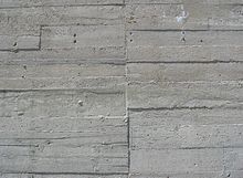 Wood grain concrete stamp