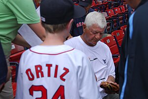 Carl Yastrzemski  Boston Red Sox, MLB Hall of Famer, Triple Crown