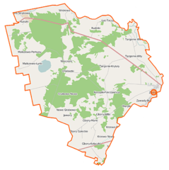 Plan gminy Zawady
