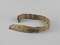 WWII US military belt with German Nahkampfspange des Heeres