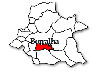 Borralha Freguesia in Centro, Portugal