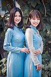 Blue Ao dai