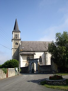 A ilesia de Sant Saturnín de Pouzac