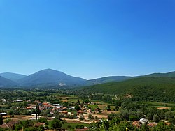 Köyün panoramik manzarası