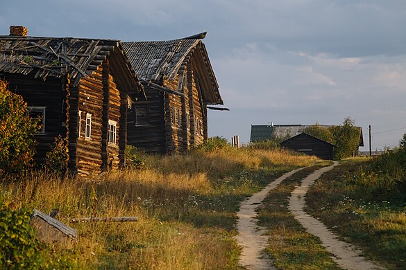 27. Деревня Кони - заповедник народного деревянного зодчества коми, Кони, Княжпогостский район Автор — Natalia Beshkareva