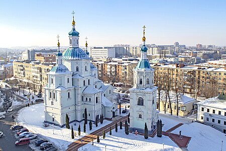 Українська: Воскресенська церква. Суми. Найкраще фото Сумської області. Фото: © Андрій Мозговий, CC BY-SA 4.0