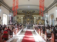 San Miguel Arcangel Church interior c. 2016