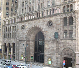 Former headquarters at 110 East 42nd Street, now a restaurant and event space 110 E42 jeh.JPG