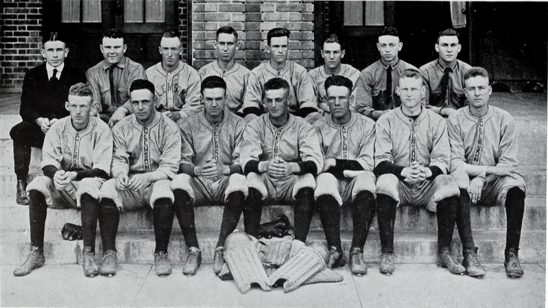 File:1918 Clemson Tigers baseball team (Taps 1919).png