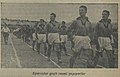 13 Temmuz 1941 tarihli Ulus gazetesinde sporcuların resmi geçidi.