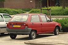 HAYON : 96065853  CITROEN AX Phase 2 (de Jui-1991 à Jui-1998)