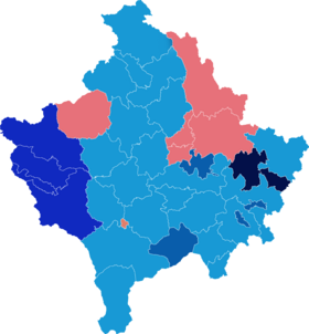 2010 Kosovan parliamentary election Map.png