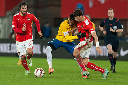 Veli Kavlak (AT), Neymar Jr, Aleksandar Dragović (AT)