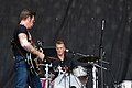 Josh Homme and Jesse Hughes from the Eagles of Death Metal at the Nova Rock 2015