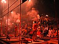 2019 Benaras Ganga Aarti near Aassi Ghat 14