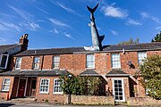 The Headington Shark in Oxfordshire, UK.