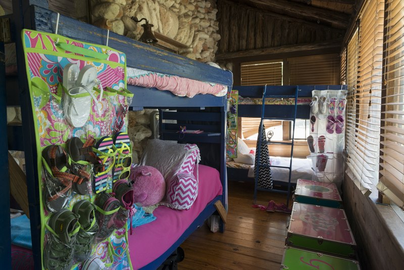 File:A camper's bunk at Camp Waldemar, one of several summer camps in the Texas Hill Country near the town of Hunt, near Kerrville in Kerr County, Texas LCCN2014633750.tif