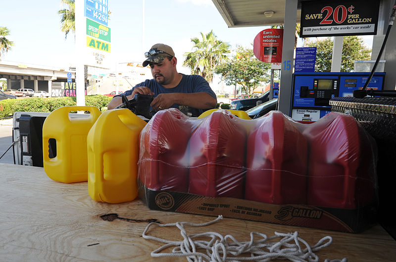 File:A resident prepares for Hurricane Ike in Texas.jpg