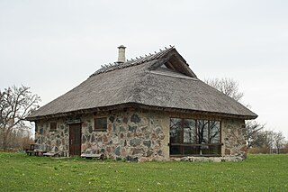 Abruka Village in Estonia