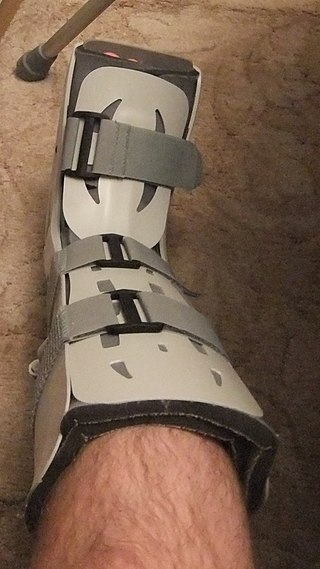 <span class="mw-page-title-main">Walking boot</span>