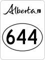File:Alberta Highway 644.svg