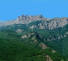 Central Alborz mountain range in Mazandaran Province