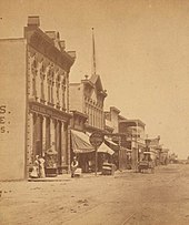 Downtown Albuquerque in the 1880s Albuquerque (1880).jpg