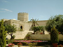 Vista del Alcázar de Jerez de la Frontera. La batalla de Jerez, librada en 1231, supuso la derrota de las tropas del rey musulmán Ibn Hud.