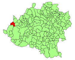 Mapo di Alcubilla de Avellaneda