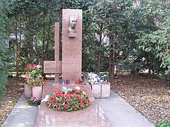 Het graf van Alexander Dubček