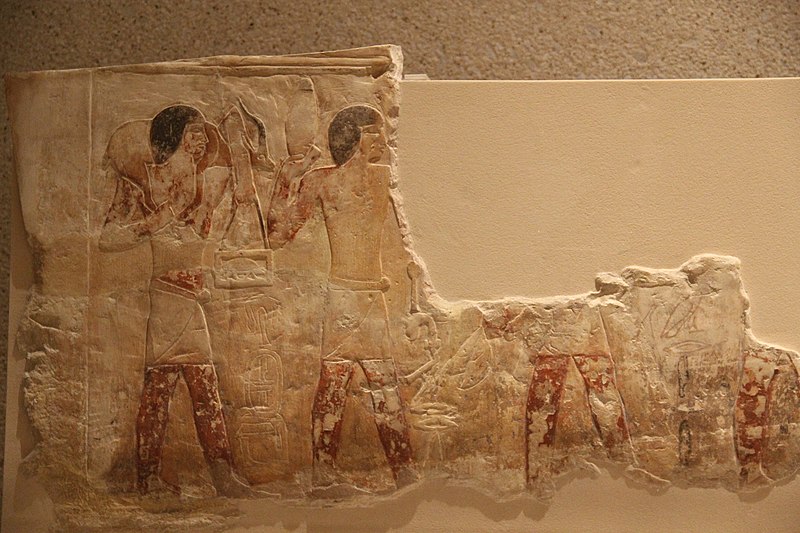 File:Ancient Egypt Carved Stone Relief (28466230530).jpg