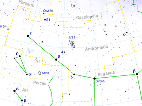 Constelația Andromeda