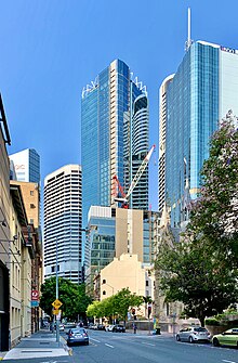 Annex, 12 Creek Street under construction, Elizabeth Street, Brisbane in 2019.jpg