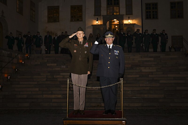 File:Army General Daniel Hokanson, chief of the National Guard Bureau, meets with the Royal Swedish Army and other officials in Sweden in October 2023 - 1 03.jpg