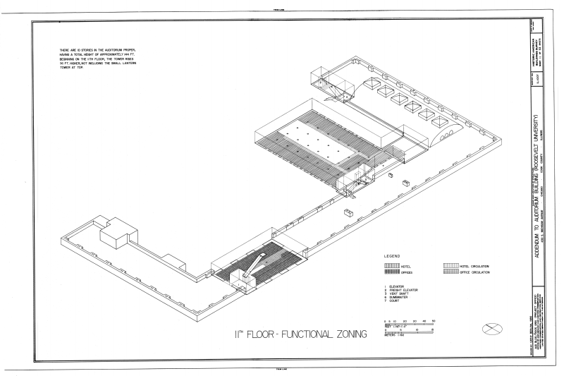 File:Auditorium Building, 430 South Michigan Avenue, Chicago, Cook County, IL HABS ILL,16-CHIG,39- (sheet 11 of 53).png