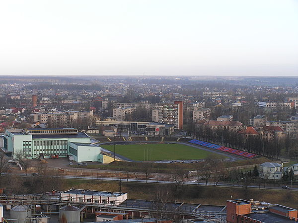 Aukštaitija Stadium, home ground of FK Panevėžys