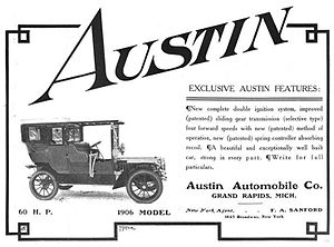 Austin Automobile Company - 1906 model Austin-auto 1906 advertisement.jpg