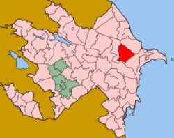 Location of Gobustan