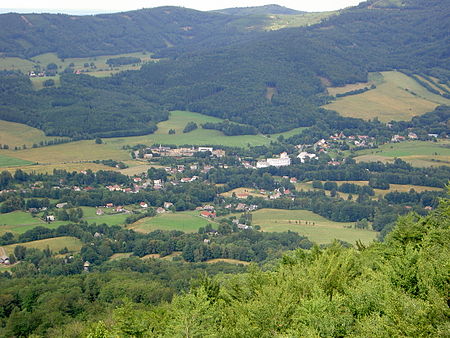 Bílý Potok from Ořešník