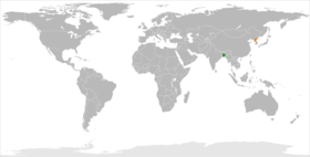 Bangladesz i Korea Północna