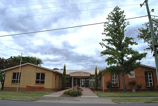 The Pyrenees Shire Council offices in Beaufort