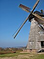 Usedom - Benz windmill, one of many windmills in MV