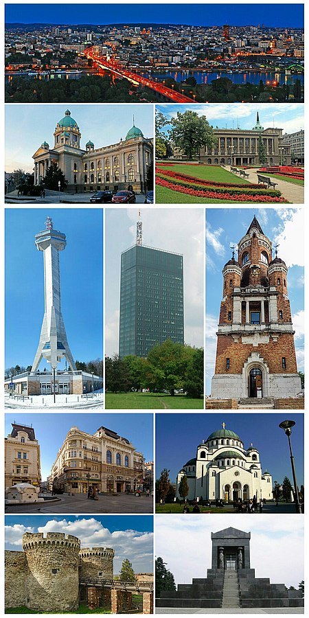 Beograd collage